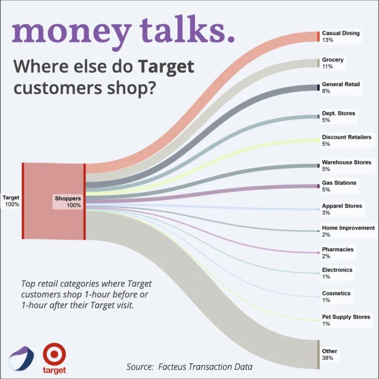 Where Else Do target Customers Shop Insights